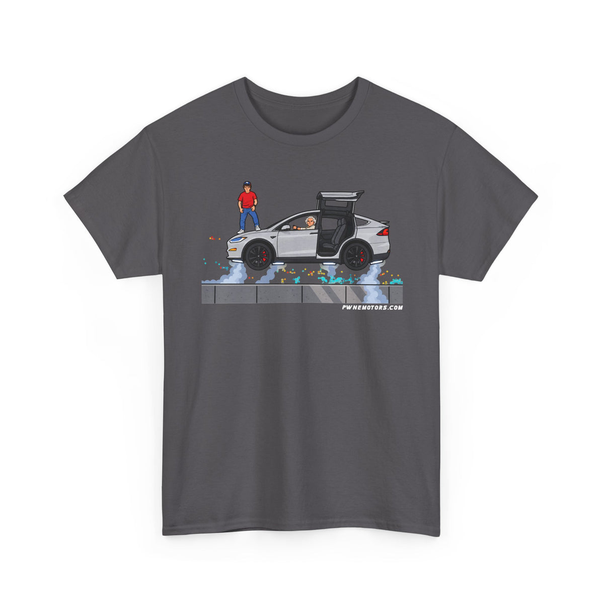 TESLA MODEL X - FLYING BACK TO THE FUTURE