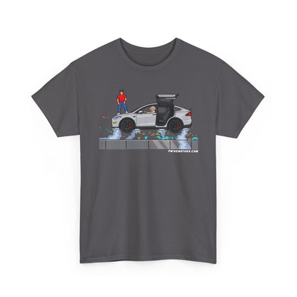 TESLA MODEL X - FLYING BACK TO THE FUTURE