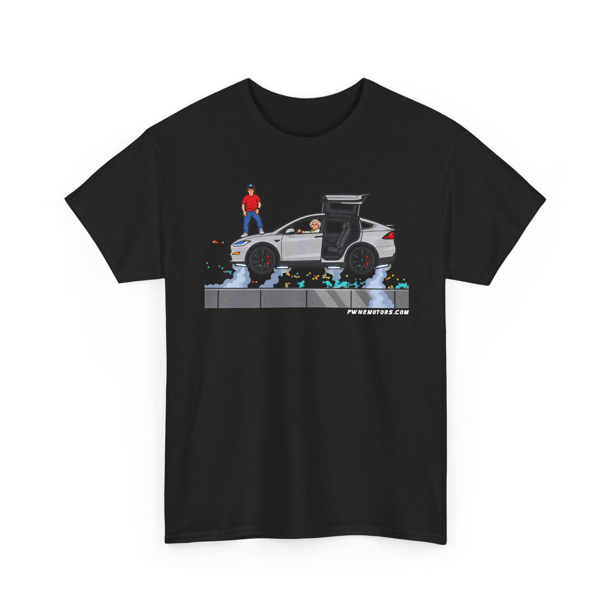TESLA MODEL X - FLYING BACK TO THE FUTURE