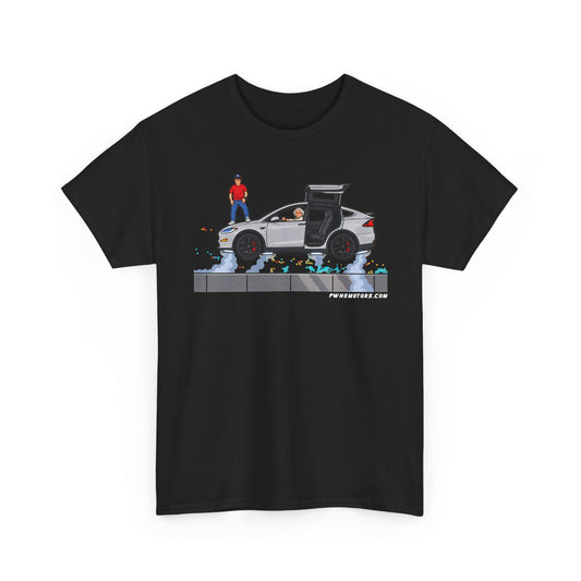 TESLA MODEL X - FLYING BACK TO THE FUTURE
