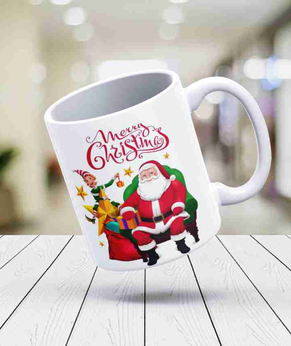 Rat Fink Santa Christmas Mug